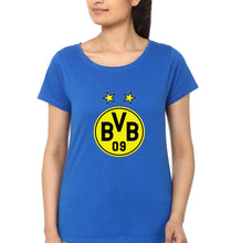 Load image into Gallery viewer, Borussia Dortmund T-Shirt for Women-Royal Blue-Ektarfa.online
