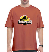 Load image into Gallery viewer, Jurassic Park Oversized T-Shirt for Men-Coral-Ektarfa.online
