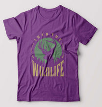 Load image into Gallery viewer, Deer T-Shirt for Men-Purple-Ektarfa.online
