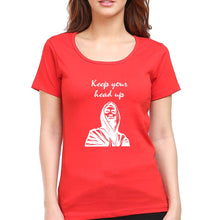 Load image into Gallery viewer, Tupac Shakur T-Shirt for Women-Red-Ektarfa.online

