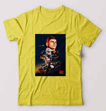Load image into Gallery viewer, Max Verstappen T-Shirt for Men-Yellow-Ektarfa.online
