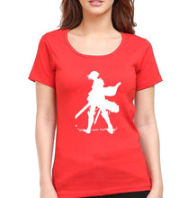 Load image into Gallery viewer, Attack on Titan T-Shirt for Women-Red-Ektarfa.online
