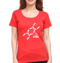 Load image into Gallery viewer, Cycling DNA T-Shirt for Women-Red-Ektarfa.online
