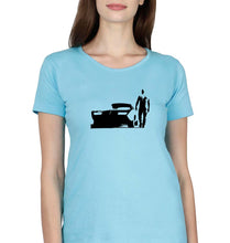Load image into Gallery viewer, Fast &amp; Furious T-Shirt for Women-SkyBlue-Ektarfa.online

