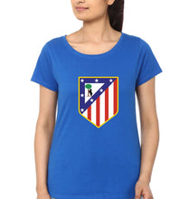 Load image into Gallery viewer, Atlético Madrid T-Shirt for Women-Royal Blue-Ektarfa.online
