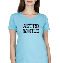 Load image into Gallery viewer, Astroworld Travis Scott T-Shirt for Women-SkyBlue-Ektarfa.online
