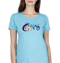 Load image into Gallery viewer, Coldplay T-Shirt for Women-Light Blue-Ektarfa.online
