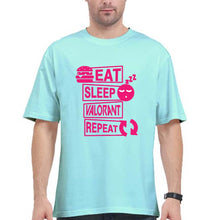 Load image into Gallery viewer, Valorant Oversized T-Shirt for Men-Mint-Ektarfa.online
