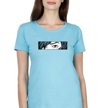 Load image into Gallery viewer, Anime T-Shirt for Women-SkyBlue-Ektarfa.online
