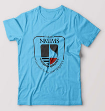 Load image into Gallery viewer, NMIMS T-Shirt for Men-Light Blue-Ektarfa.online
