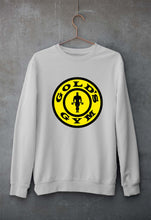 Load image into Gallery viewer, Gold&#39;s Gym Unisex Sweatshirt for Men/Women-Grey Melange-Ektarfa.online
