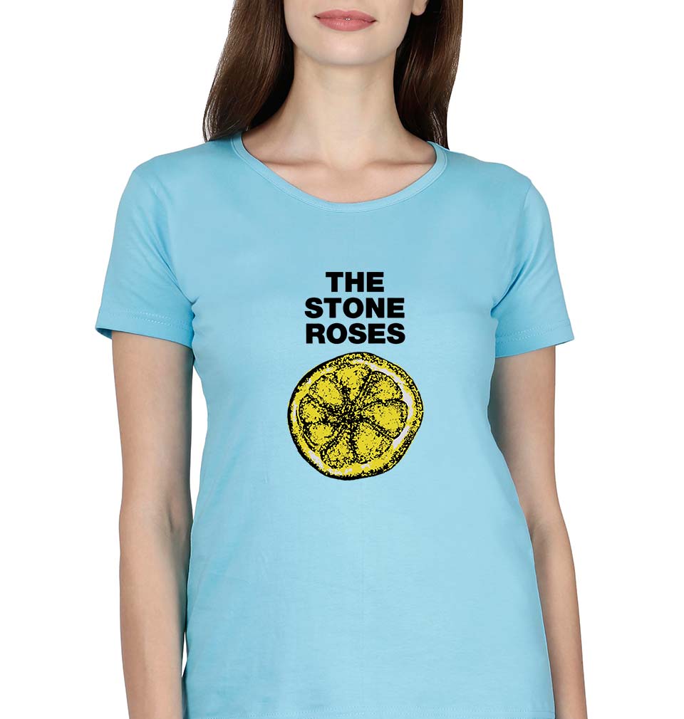The Stone Roses T-Shirt for Women-SkyBlue-Ektarfa.online
