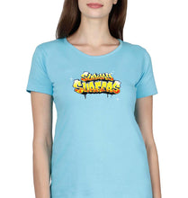 Load image into Gallery viewer, Subway Surfers T-Shirt for Women-SkyBlue-Ektarfa.online
