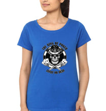 Load image into Gallery viewer, Poker T-Shirt for Women-Royal Blue-Ektarfa.online
