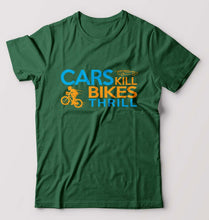 Load image into Gallery viewer, Cycling T-Shirt for Men-Bottle Green-Ektarfa.online
