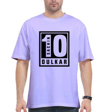 Load image into Gallery viewer, Sachin Tendulkar Oversized T-Shirt for Men-Lavender-Ektarfa.online
