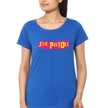 Load image into Gallery viewer, Sex Pistols T-Shirt for Women-Royal Blue-Ektarfa.online
