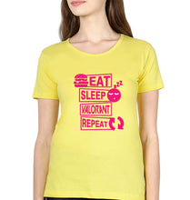 Load image into Gallery viewer, Valorant T-Shirt for Women-Yellow-Ektarfa.online
