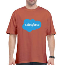 Load image into Gallery viewer, Salesforce Oversized T-Shirt for Men-Coral-Ektarfa.online
