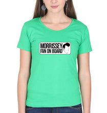 Load image into Gallery viewer, Morrissey T-Shirt for Women-flag green-Ektarfa.online
