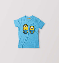 Load image into Gallery viewer, Minion Illustrator Kids T-Shirt for Boy/Girl-Light Blue-Ektarfa.online
