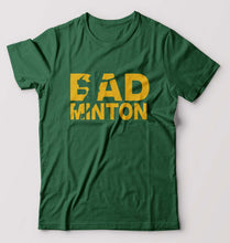 Load image into Gallery viewer, Badminton T-Shirt for Men-Bottle Green-Ektarfa.online

