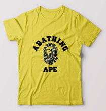 Load image into Gallery viewer, A Bathing Ape T-Shirt for Men-Yellow-Ektarfa.online
