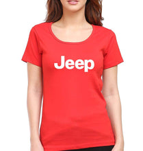 Load image into Gallery viewer, Jeep T-Shirt for Women-Red-Ektarfa.online

