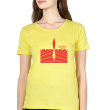 Load image into Gallery viewer, Stranger Things T-Shirt for Women-Yellow-Ektarfa.online
