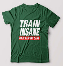 Load image into Gallery viewer, Gym T-Shirt for Men-Bottle Green-Ektarfa.online
