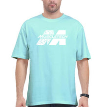 Load image into Gallery viewer, Muscletech Oversized T-Shirt for Men-Mint-Ektarfa.online
