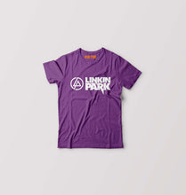 Load image into Gallery viewer, Linkin Park Kids T-Shirt for Boy/Girl-Purple-Ektarfa.online
