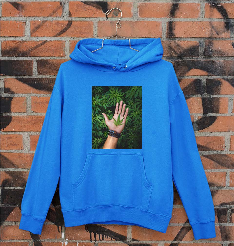 Weed Unisex Hoodie for Men/Women-Royal Blue-Ektarfa.online