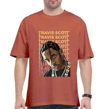 Load image into Gallery viewer, Travis Scott Oversized T-Shirt for Men-Coral-Ektarfa.online
