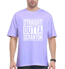 Load image into Gallery viewer, Straight Outta Scranton Oversized T-Shirt for Men-Lavender-Ektarfa.online
