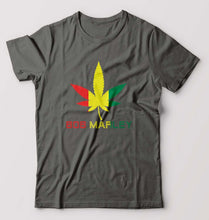 Load image into Gallery viewer, Bob Marley Weed T-Shirt for Men-Charcoal-Ektarfa.online
