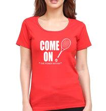 Load image into Gallery viewer, Tennis T-Shirt for Women-Red-Ektarfa.online

