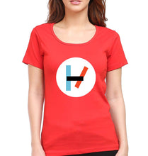 Load image into Gallery viewer, Twenty one pilots T-Shirt for Women-Red-Ektarfa.online
