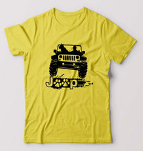 Load image into Gallery viewer, Jeep T-Shirt for Men-Yellow-Ektarfa.online
