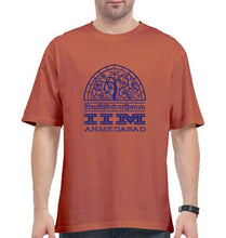 Load image into Gallery viewer, IIM Ahmedabad Oversized T-Shirt for Men-Coral-Ektarfa.online
