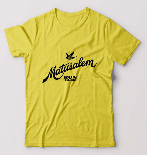 Ron-Matusalem T-Shirt for Men-Yellow-Ektarfa.online
