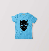 Load image into Gallery viewer, Black Panther Superhero Kids T-Shirt for Boy/Girl-Light Blue-Ektarfa.online
