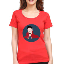 Load image into Gallery viewer, Doctor Strange Superhero T-Shirt for Women-Red-Ektarfa.online
