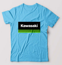 Load image into Gallery viewer, Kawasaki T-Shirt for Men-Light Blue-Ektarfa.online
