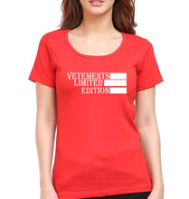 Load image into Gallery viewer, Vetements T-Shirt for Women-Red-Ektarfa.online
