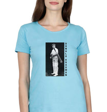 Load image into Gallery viewer, Donald Bradman T-Shirt for Women-SkyBlue-Ektarfa.online
