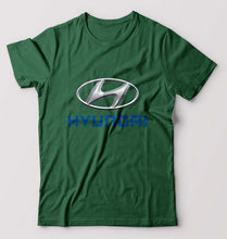 Load image into Gallery viewer, Hyundai T-Shirt for Men-Bottle Green-Ektarfa.online
