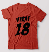 Load image into Gallery viewer, Virat Kohli T-Shirt for Men-Brick Red-Ektarfa.online
