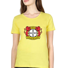 Load image into Gallery viewer, Leverkusen T-Shirt for Women-Yellow-Ektarfa.online
