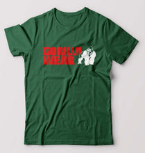 Load image into Gallery viewer, Gorilla Wear T-Shirt for Men-Bottle Green-Ektarfa.online

